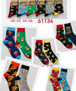 Skarpety MĘSKIE,Size 40-46,paczka 30szt, mix kolor