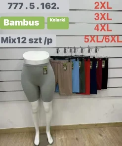 Legginsy Damskie,Size 2xl/3xl-5xl/6xl,paczka 12szt, mix kolor