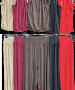 Komplety damskie WŁOSKA,Size uni ,paczka 6 szt mix kolor