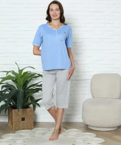 Piżamy Damskie,Size m-3xl,paczka 10szt, mix kolor