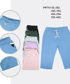 Spodnie Damskie,Size xl/2xl-5xl/6xl,paczka 12szt, mix kolor