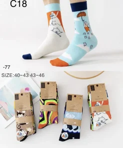 Skarpety MĘSKIE,Size 40-46,paczka 24szt, mix kolor