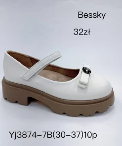 Buty Baleriny DZIECIĘCE (30-37, 10par) 1 kolor