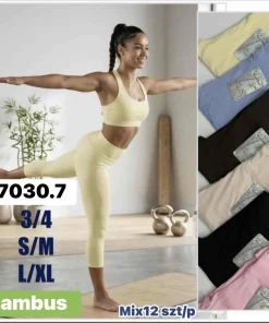 Legginsy Damskie,Size s/m-l/xl,paczka 12szt, mix kolor