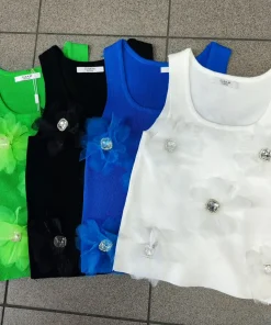 Bluzki Damskie,Size uni,paczka 12szt, mix kolor