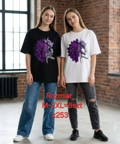 Bluzki damskie,size m-2xl,Paczka 8szt,mix kolor