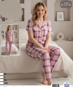 Piżamy Damskie,Size m-2xl,paczka 6szt, 1 kolor