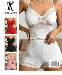 Piżamy Damskie,Size uni,paczka 12szt, mix kolor