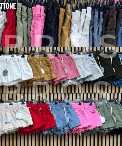 Spodenki damskie,size uni,Paczka 6szt,mix kolor