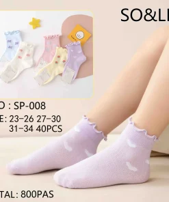 Skarpetki DZIECIĘCA,Size 23/26-31/34,paczka 40szt, mix kolor