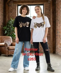 Bluzki damskie,size m-2xl,Paczka 8szt,mix kolor