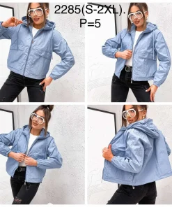 Kurtki damskie,size s-2xl,Paczka 5szt,1kolor