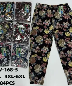 Spodnie Damskie,Size l/3xl-4xl/6xl,paczka 12szt, mix kolor