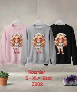 Bluzy damskie,size s-xl,Paczka 12szt,mix kolor