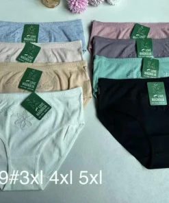 Majtki Damskie,Size 3xl-5xl,paczka 24szt, mix kolor