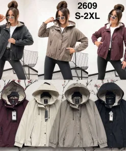 Kurtki damskie,size s-2xl,Paczka 5szt,1kolor