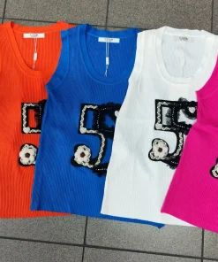 Bluzki Damskie,Size uni,paczka 12szt, mix kolor