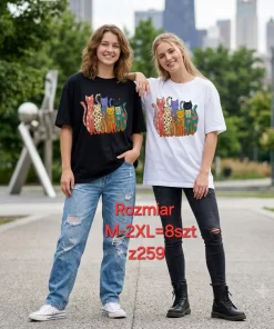Bluzki damskie,size m-2xl,Paczka 8szt,mix kolor