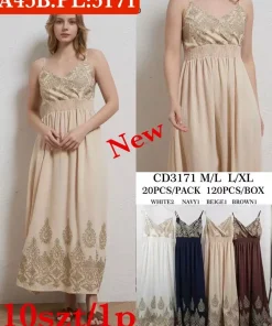 Sukienki Damskie,Size m/l-l/xl,paczka 10szt, mix kolor