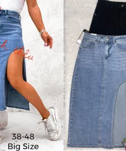 Spódnica długa Damskie,Size 38-48,paczka 10szt, mix kolor