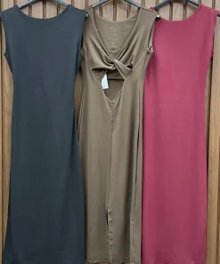 Sukienki damskie WŁOSKA,Size uni ,paczka 6 szt mix kolor