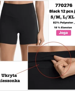 Legginsy Damskie,Size s/m-l/xl,paczka 12szt, 1 kolor
