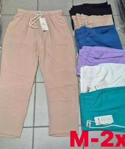 Spodnie Damskie,Size m-2xl,paczka 12szt, mix kolor