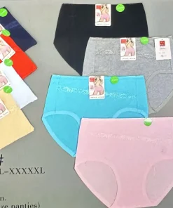 Majtki Damskie,Size 3xl-5xl,paczka 24szt, mix kolor