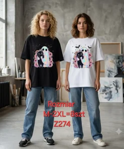 Bluzki damskie,size m-2xl,Paczka 8szt,mix kolor