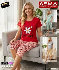 Piżamy Damskie,Size m-3xl,paczka 10szt, mix kolor