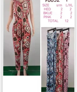 Kombinezony damskie,size s/m-l/xl,Paczka 12szt,mix kolor