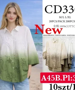 Koszule Damskie,Size m/l-l/xl,paczka 10szt, mix kolor