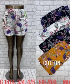 Spodenki Damskie,Size 3xl/4xl-5xl/6xl,paczka 12szt, mix kolor
