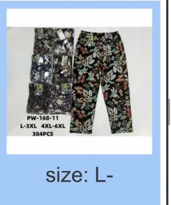 Spodnie Damskie,Size l/3xl-4xl/6xl,paczka 12szt, mix kolor