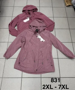 Kurtki damskie,size 2-7xl,Paczka 6szt,1kolor