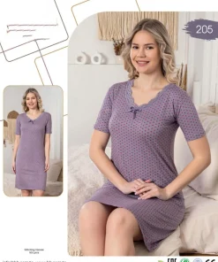Koszule nocne Damskie,Size m-xl,paczka 6szt, 1 kolor