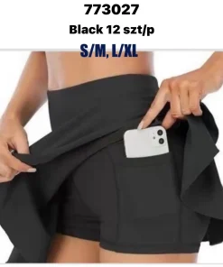 Spódnica krótka Damskie,Size s/m-l/xl,paczka 12szt, 1 kolor