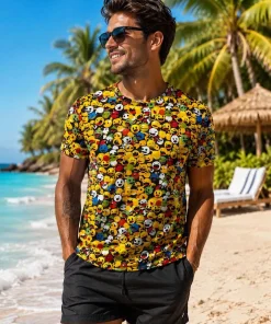 Bluzki męskie,size m-2xl,Paczka 12szt,mix kolor