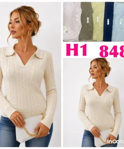 Swetry damskie,size l/xl-2/3xl,Paczka 12szt,mix kolor