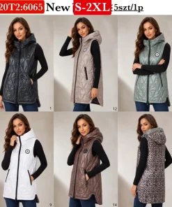 Kamizelki Damskie,Size s-2xl,paczka 5szt, 1 kolor
