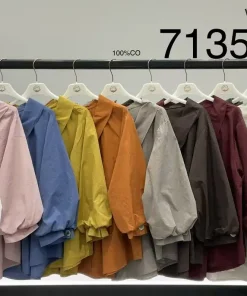 Bluzki damskie WŁOSKA ,Size uni ,paczka 6 szt mix kolor
