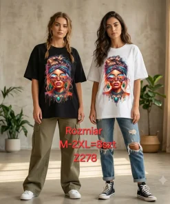 Bluzki damskie,size m-2xl,Paczka 8szt,mix kolor