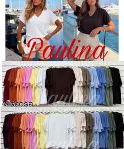 Bluzki damskie,size uni,Paczka 6szt,mix kolor