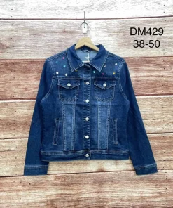 Kurtki Jeansowe Damskie,Size m-5xl,paczka 7szt, 1 kolor
