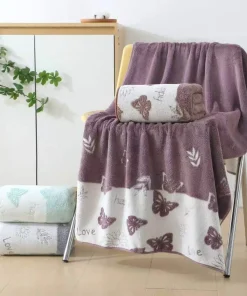 Komplet Ręcznik z mikrofibra Rozmiar : 70/140 Paczka : 12szt / mix kolor