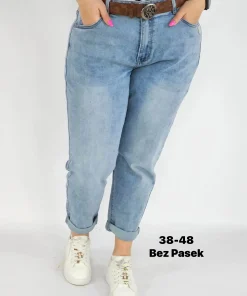 Jeansy damskie,size 38-48,Paczka 12szt,1kolor