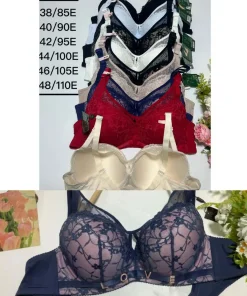 Biustonosz E Damskie,Size 38/85-48/110,paczka 6szt, 1 kolor