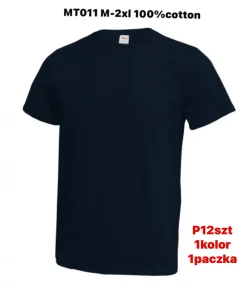 Bluzki MĘSKA,Size m-2xl,paczka 12szt, 1 kolor