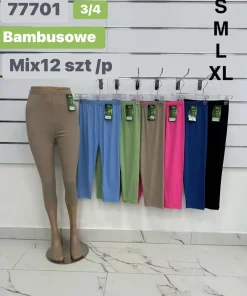 Legginsy Damskie,Size s-xl,paczka 12szt, mix kolor