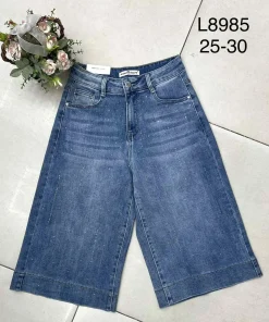 Spodenki jeansowe Damskie,Size 25-30,paczka 12szt, 1 kolor